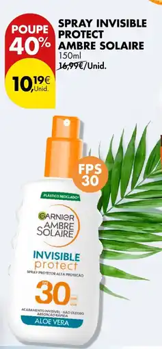 Pingo Doce Spray invisible protect ambre solaire promoção