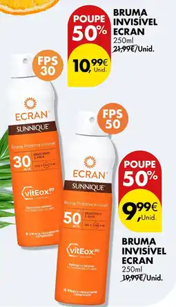 Pingo Doce Bruma invisível ecran FPS 30 promoção