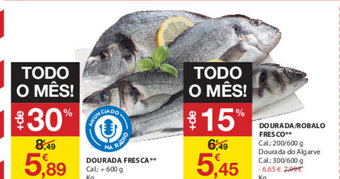 E.Leclerc Dourada/Robalo Fresco promoção