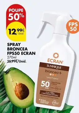 Pingo Doce Spray broncea fps50 ecran promoção