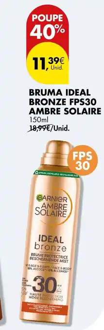 Bruma ideal bronze fps30 ambre solaire