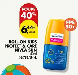Pingo Doce Roll-on kids protect & care nivea sun promoção