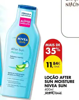Pingo Doce Loção after sun moisture nivea sun promoção