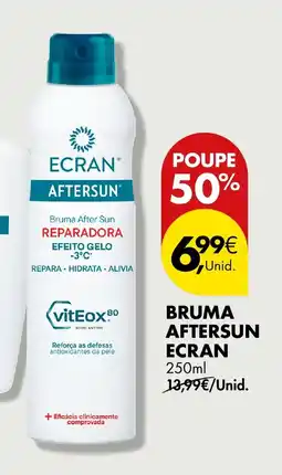 Pingo Doce Bruma aftersun ecran promoção