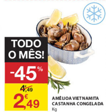 E.Leclerc Amêijoa Vietnamita Castanha Congelada promoção