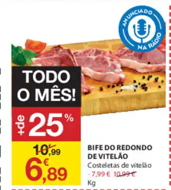 E.Leclerc Bife do Redondo de Vitelão promoção