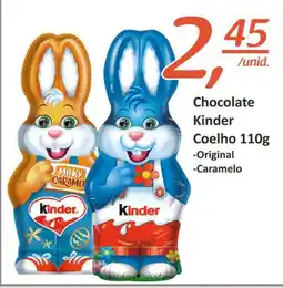 Mota Reis Chocolate Kinder Coelho promoção