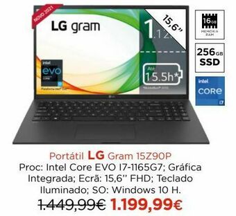 El Corte Inglés Computador portátil lg promoção