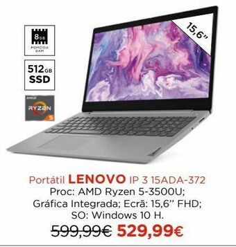 Computador portátil lenovo