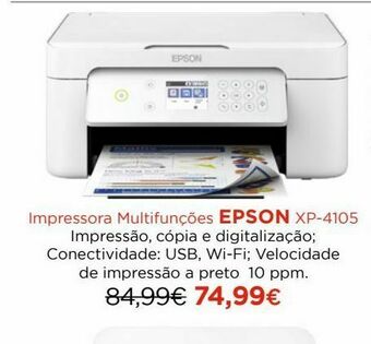 Impressora multifuncional epson