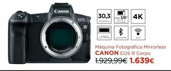 El Corte Inglés Câmera fotográfica canon promoção