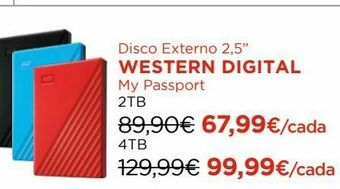 Disco externo 2tb