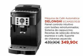 El Corte Inglés Cafeteiras delonghi promoção