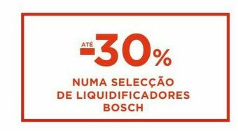 El Corte Inglés Liquidificador bosch promoção