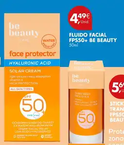 Pingo Doce Face protector fps50+ be beauty promoção