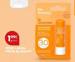 Pingo Doce Stick labial fps30 be beauty promoção