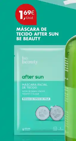 Pingo Doce Máscara de tecido after sun be beauty promoção
