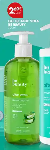 Pingo Doce Gel de aloe vera be beauty promoção