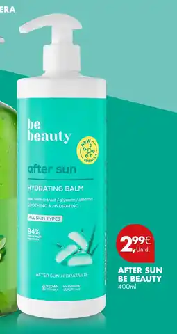 Pingo Doce After sun be beauty promoção