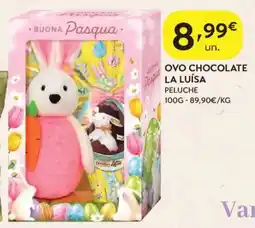 Spar Ovo chocolate la luísa promoção