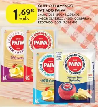 Spar Queijo flamengo fatiado paiva promoção
