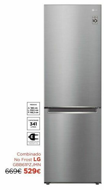 Frigorífico combinada lg