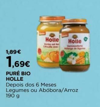El Corte Inglés Comida para bebé holle promoção