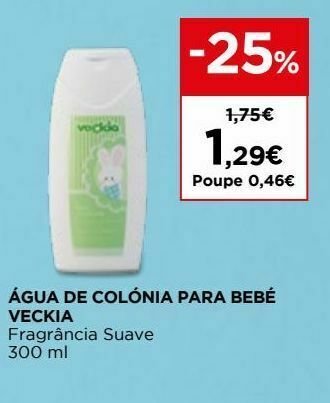 El Corte Inglés Água de colónia promoção