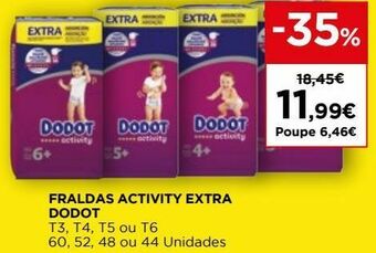 El Corte Inglés Fraldas promoção
