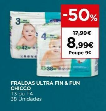 El Corte Inglés Fraldas promoção