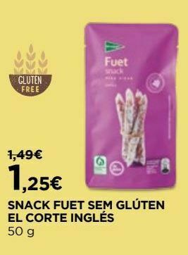 El Corte Inglés Snacks promoção