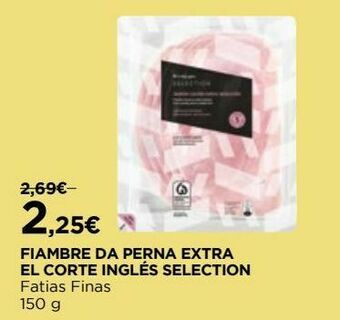 El Corte Inglés Salsicha promoção