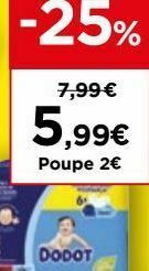 El Corte Inglés Fraldas promoção