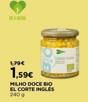 El Corte Inglés Milho doce promoção
