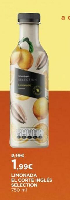 Limonada el corte inglés