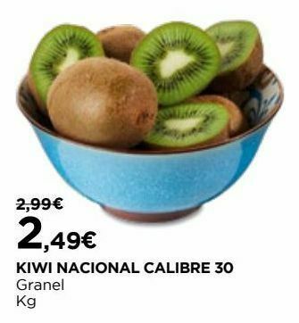 El Corte Inglés Kiwi promoção