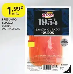Spar Presunto elpozo curado promoção