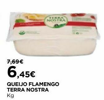El Corte Inglés Queijos terra nostra promoção