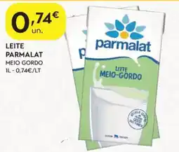 Spar Leite parmalat meio gordo promoção