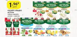 Spar Iogurte líquido activia promoção