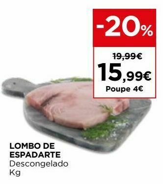 El Corte Inglés Peixe promoção