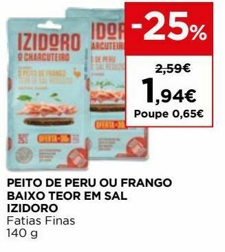 El Corte Inglés Peito de peru promoção