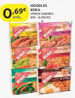 Spar Noodles koka promoção