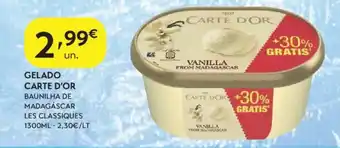 Spar Gelado carte d'or promoção