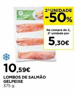 El Corte Inglés Salmão promoção