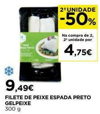 El Corte Inglés Peixe promoção