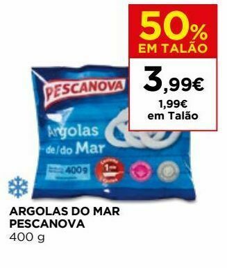 El Corte Inglés Peixe congelado promoção