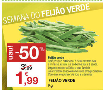E.Leclerc Feijão Verde promoção