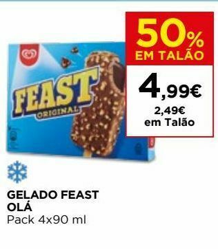 El Corte Inglés Gelados promoção