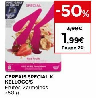 El Corte Inglés Cereais promoção